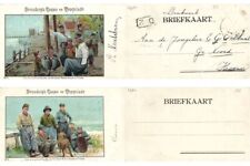 BENSDORP CACAO CHOCOLAT ADVERTISING, 19 Vintage Litho Postcards Pre-1910 (L7195) picture