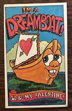 Topps 1970 Valentine Postcard - I’m A Dreamboat picture