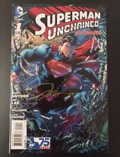 Superman Unchained 1 Signed By Jim Lee  picture