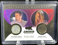 CAITY LOTZ / STEPHEN AMELL - 2022 CZX DUAL Costume Relic 16/150 WOW picture