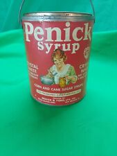ViTG  PENICK SYRUP TIN CAN 1939 New Orleans LA Rough Shape picture