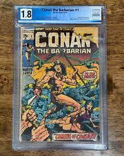 Conan the Barbarian 1 PGX 1.8 1st app of Conan 1st cameo King Kull 1970 -Not CGC picture