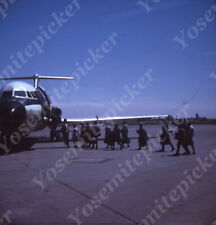 sl58 Original Slide 1970's  Mohawk / Allegheny Airplane Airport 510a picture