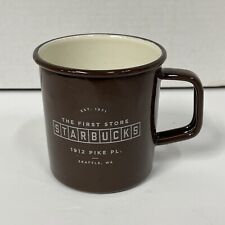 Starbucks The First Store 1912 Pike PL Brown Mug 14oz Coffee Cup 2016 picture