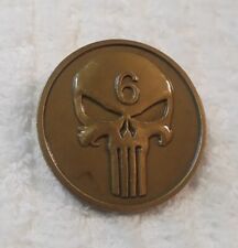 AUTHENTIC US NAVY SEAL TEAM SIX 6 MONSTER SKULL EARLY OEF RARE CHALLENGE COIN picture