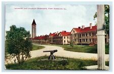 Infantry and Cavalry Barracks Fort Sheridan IL ERROR Mispelled Sheridian picture