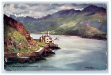 1907 Barmouth Qvaint Corners Oilette Tuck Art Antique Posted Postcard picture