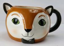 Fox Threshold Earthenware Handled Coffee Mug Home Kitchen Decor  picture