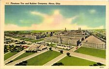 Vintage Postcard- FIRESTONE TIRE AND RUBBER COMPANY, AKRON, OH. Early 1900s picture
