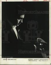 1969 Press Photo Pianist John Browning - hcp33164 picture