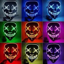 LED Light Up Mask Flashing Mask The Purge Election Year for Cosplay Costume Ball picture