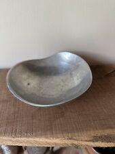 Vintage Bruce Cox Biomorphic Aluminum Personal Size Salad Bowl F F — 56 Signed picture