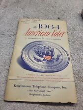 The 1964 American Voter Presidential Election Edition Brochure Post Convention picture
