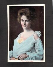 C1054 Glamour Miss Pauline Chase Happy Christmas Ducal Series vintage postcard picture