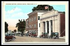 Toms River NJ Business Section South Street Scene Postcard Posted 1931     pc283 picture