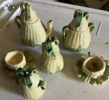 Vtg Stanfordware? Corn Tea Set miniature, dollhouse picture
