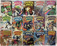 Marvel Comics Power Pack 1st Series Comic Book Lot of 15 Issues picture