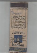 Matchbook Cover 1920s-30's Federal Match The Beacon Restaurant Hyannis, MA picture