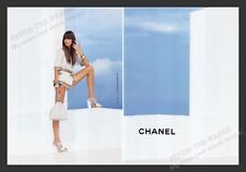 Chanel 2000s Print Advertisement (2 pages) Legs Long Model Fashion picture