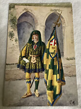 Vintage postcard  Italy Paggi delle storiche Contrade de Bruco MOBSC picture