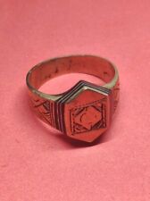Ancient Roman Bronze Ring Medieval Vintage Authentic Artifact Museum Quality picture