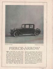 1921 Pierce Arrow Coupe Original ad Life Magazine - Leave Nothing to be desired picture