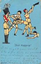 STILL RAGGING-TOY SOLDIERS DOLLS FIGHTING~1903 POSTCARD picture