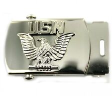 Navy  Belt Buckle With Enlisted Insignia and Eagle (Fits 1 1/4
