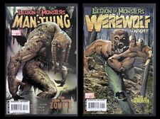 Legion of Monsters Man Thing & Werewolf By Night set Marvel Comics 2007 VF/NM picture