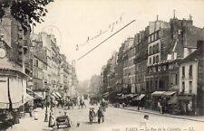 CPA PARIS 18e Rue de la Chapelle - Quartier de la GOUTTE D'OR 1908 Animated picture