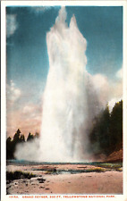 Postcard Grand Geyser Haynes 10154 Yellowstone National Park Wyoming WY picture