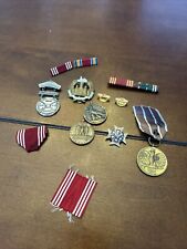 Lot Of ORIGINAL WW2 II CAMPAIGN MEDALS And Some Foreign picture