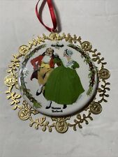 Norman Rockwell Ornament Collection Porcelain & Metal Saturday Evening 1990 MBI picture