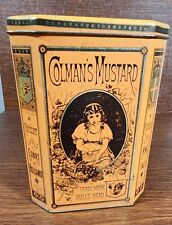 Colman's Mustard Large Tin Made In England Vintage picture
