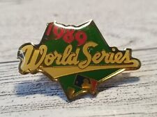 Oakland Athletics A's 1989 World Series Logo Lapel Hat Pin Baseball MLB picture
