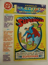 DC Famous 1st Edition SUPERMAN Limited Collectors Golden Mint Series C-61 1979 picture