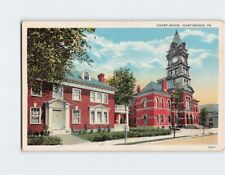 Postcard Court House Huntingdon Pennsylvania USA North America picture