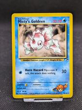 Misty's Goldeen 30/132 Rare Gym Heroes Set Pokemon Card WOTC NM  picture