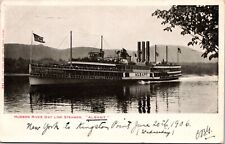 Antique Postcard 1906 Hudson River Day Line Steamer Alexander Hamilton New  York picture