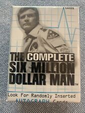 2004 Rittenhouse The Complete SIX MILLION DOLLAR MAN Base Card Set (72) Wrapper picture