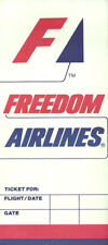 Freedom Airlines ticket jacket wallet c 1983 [1041] Buy 4+ save 50% picture