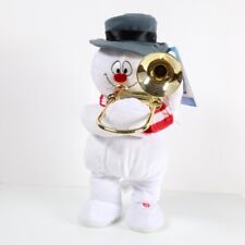 Gemmy Frosty The Snowman Animated Plush With Trombone 2022 New picture
