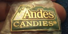Andes Candies Chocolate Mint Candy Company pin badge picture