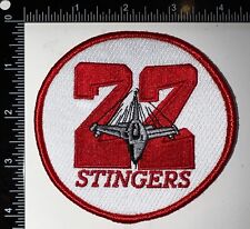 USAF 22nd Fighter Squadron Stingers Patch picture