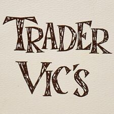 Vintage 1970s Trader Vic's Wine List Menu picture