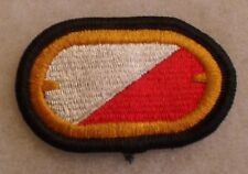 1980'S 32ND CAVALRY 1ST SQUADRON AIRBORNE PARA OVAL EMBROIDERED MERROWED EDGE picture