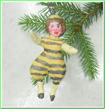 🎄Vintage antique Christmas spun cotton ornament figure #96242 picture