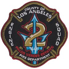 LA County Station 2 Palos Verdes Estates - Fire Patch NEW  picture