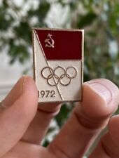 Vintage Munich 1972 Olympics USSR National Olympic Committee NOC Pin picture