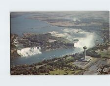 Postcard Aerial View Of Niagara Falls picture